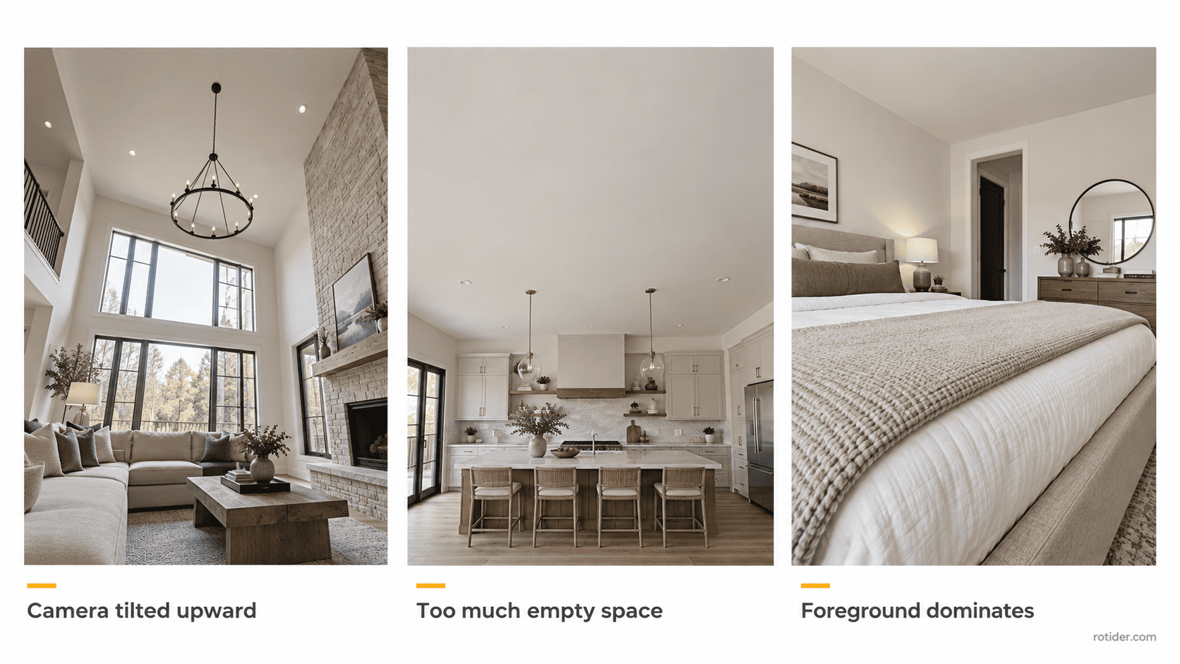 avoid excessive shift and unintended lens tilt 